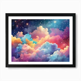 Sky And Clouds 1 Art Print