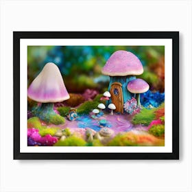 Moonbeam Meadow Art Print