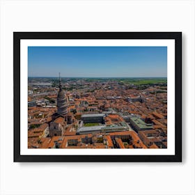 View of the Italian old town Art Print