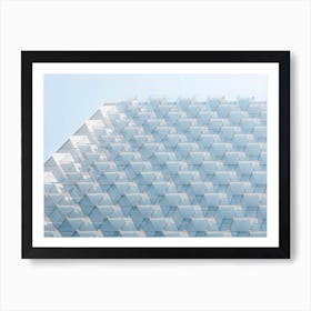 Building Made Of Glass Art Print