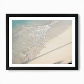 Tropical Escape Gentle Waves At Cape Verde Beach Art Print