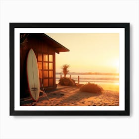 California Dreaming - Pacific Sunset Art Print