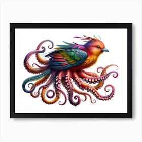 Octobird Art Print