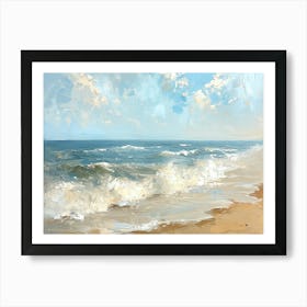 Coastal Impression Dynamic Waves 6 Art Print