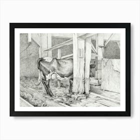 Standing Cow (1812), Jean Bernard Art Print