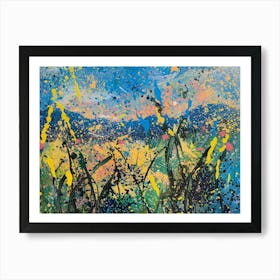 Abstract Painting 2262 Art Print