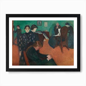 Death In The Sickroom, Edvard Munch Art Print