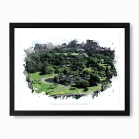 Royal Botanic Garden, Circular Quay & The Rocks, Sydney Art Print