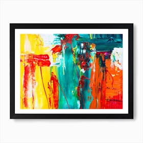 Abstract Painting 165 Art Print