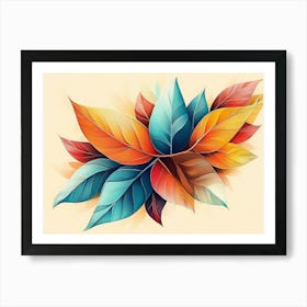 Autumn Leaves 16 Art Print