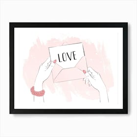 Love Letter Art Print