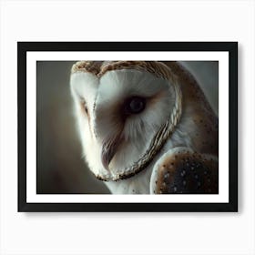 Barn Owl 15 Art Print