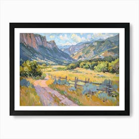 Western Landscapes Colorado 1 Art Print