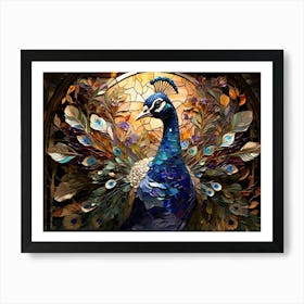 Peacock 7 Art Print