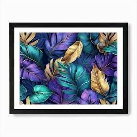 Tropical Leaves 3 Art Print