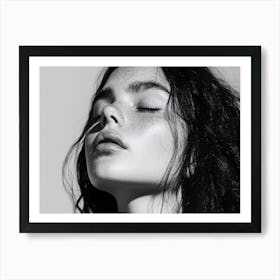 Portrait Of A Young Woman 3 Art Print