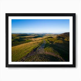 Aerial View Of The Moors 7 Art Print