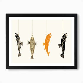 Fish Ornaments Art Print