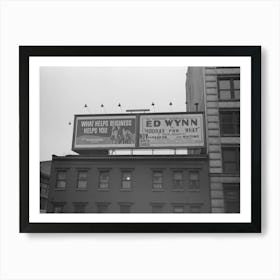 Signs, Fourth Avenue, New York City By Russell Lee Poster