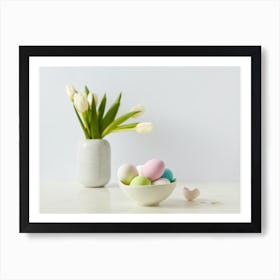 Easter Eggs 410 Art Print