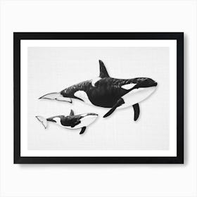 Whales‬ Art Print