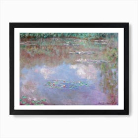 The Water Lily Pond (Clouds), (1903), Claude Monet Art Print