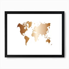 World Map 19 Póster