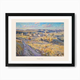 Western Landscapes Dodge City Kansas 1 Poster Art Print