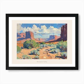 Western Landscapes Monument Valley 6 Poster Art Print