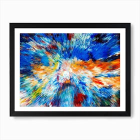 Acrylic Extruded Painting 156 Art Print