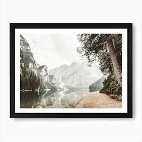 Mountain Lake Art Print