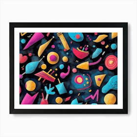 Abstract Painting 54 Art Print