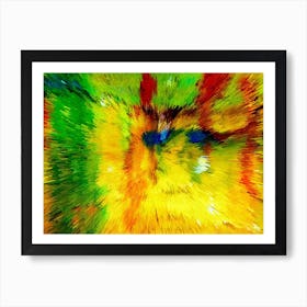 Acrylic Extruded Painting 158 Art Print