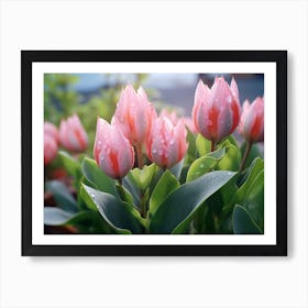 Pink Tulips 3 Art Print