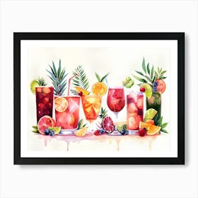 Cocktail Dreams 3 Art Print