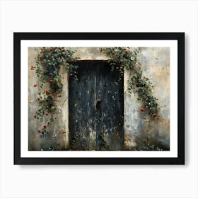 Pretty Garden Doors 9 Art Print