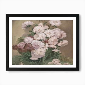 Pink Carnations Art Print