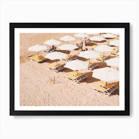 Beach Cabana Art Print