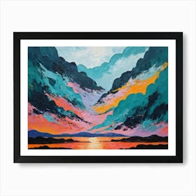 sunset Art Print