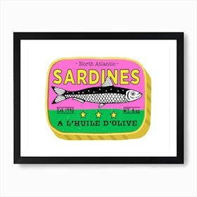 Sardine Tin Pop Art Print