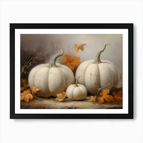 Still Life Halloween Pumkin Art Print