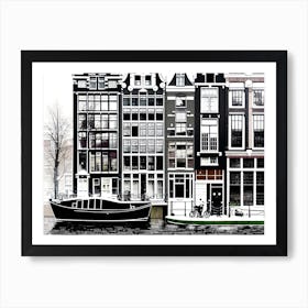 Amsterdam Cityscape 21 Art Print