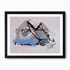 Mountaineering Art Print