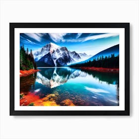 Mountain Lake 34 Art Print