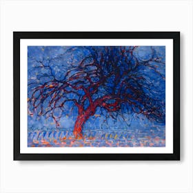 Tree In The Snow 2 Art Print