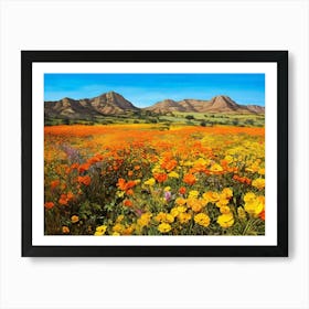 Namaqualand Flowers 3 40x30in 8640x6480px 18 Art Print