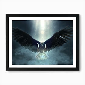 Eagle In Flight 1 Art Print