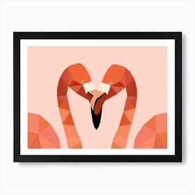 Flamingo Bird Art Art Print