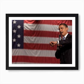 President Barack Obama Art Print