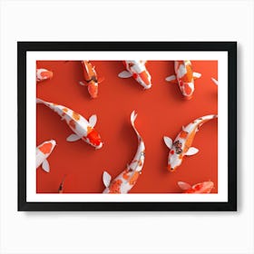 Koi Fish 8 Art Print